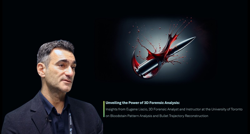Unveiling the Power of 3D Forensic Analysis Insights from Eugene Liscio, 3D Forensic Analyst and Instructor at the University of Toronto on Bloodstain Pattern Analysis and Bullet Trajectory Reconstruction